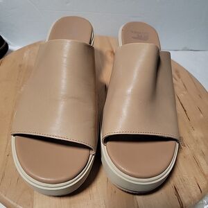 Woman's Heels SOREL Joanie™ Heel Slide Natural Light Brown Size 10